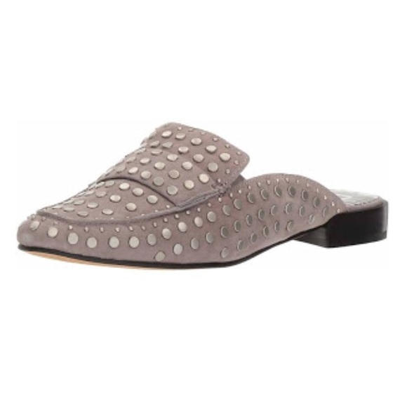 Dolce Vita Shoes - Dolce Vita Maura Gray Studded Mules